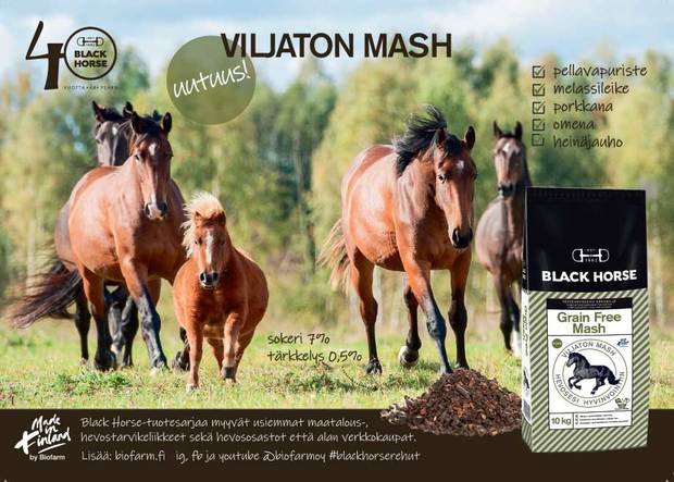 Black Horse Grain Free Mash 10 kg