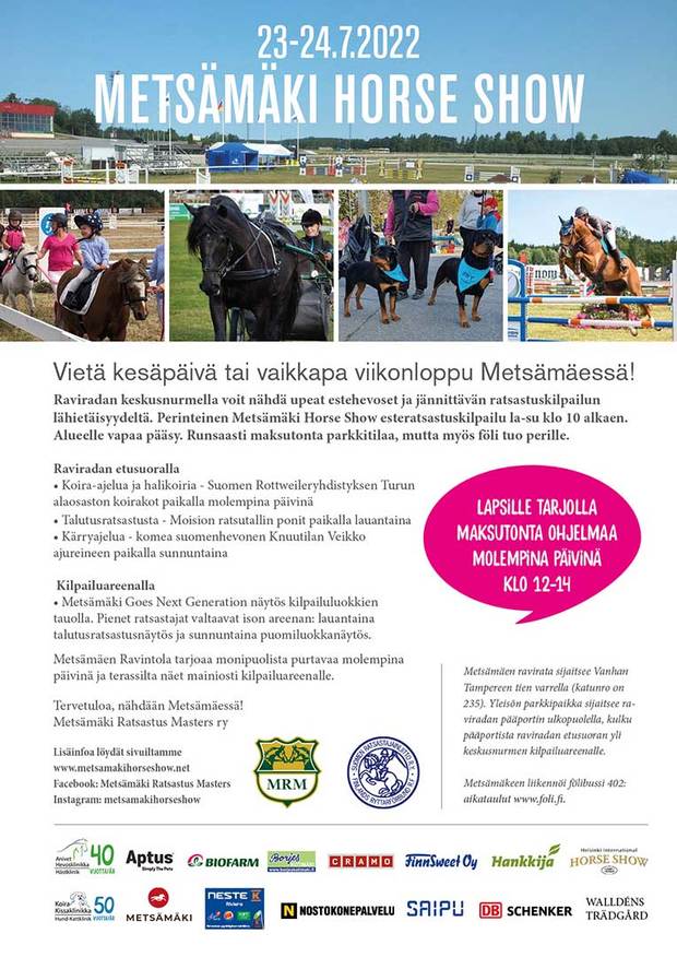 Metsämäki Horse Show 2022