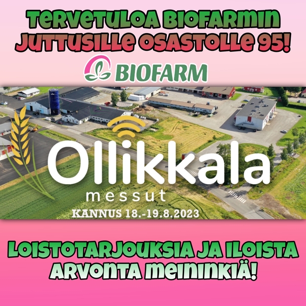 Tervetuloa Ollikkalan messuille