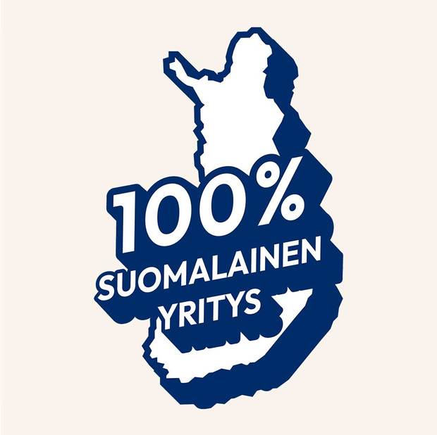 100% suomalainen yritys