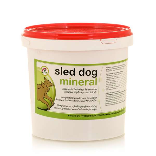 Sled dog Mineral 3 kg Biofarm Eläintärkeällä asialla jo vuodesta 1988